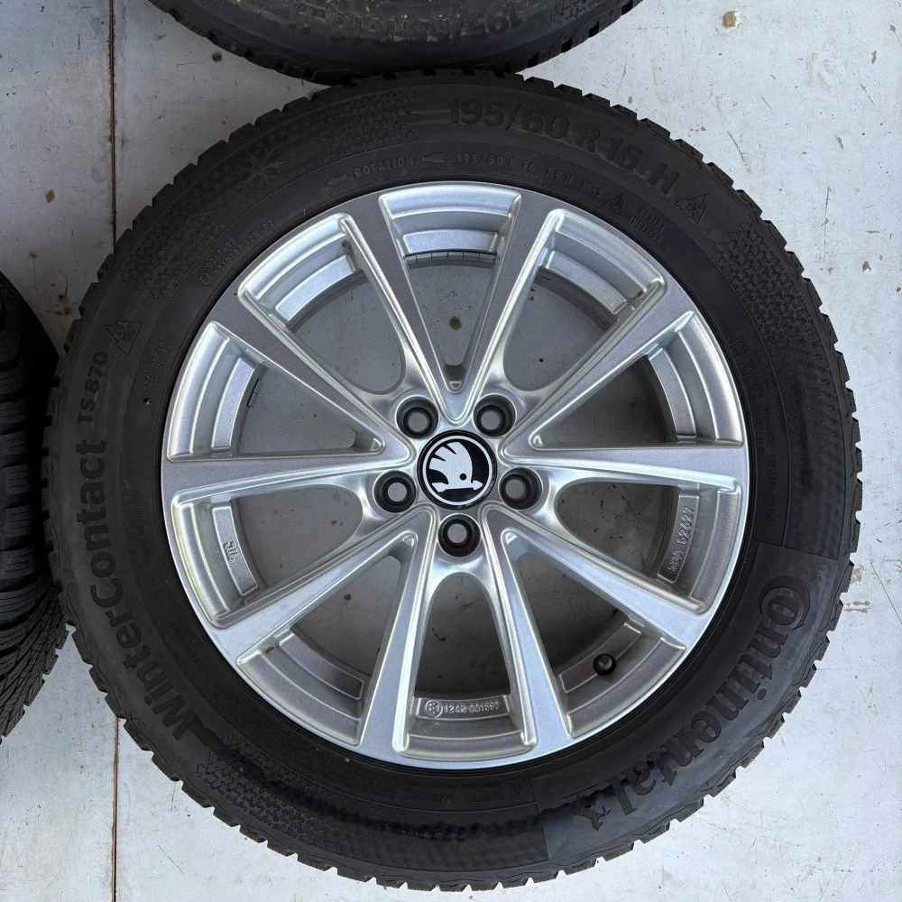 ZIMNÍ ALU KOLA ŠKODA KAMIQ 195/60R16 DPH