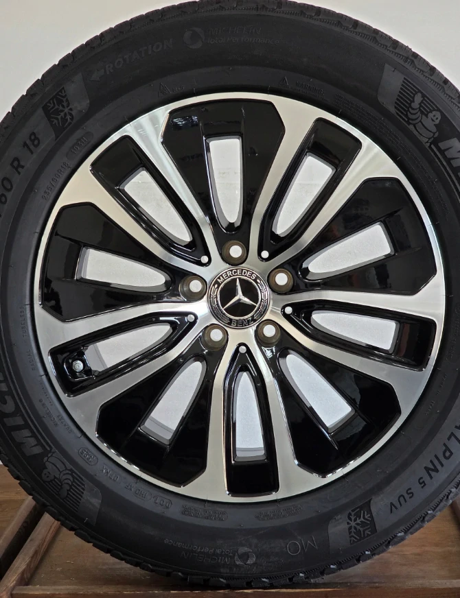NOVÁ ZIMNÍ ALU KOLA MERCEDES GLC 18"